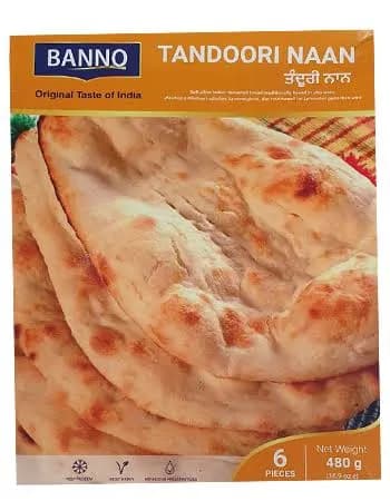 banno tandoori naan 480g