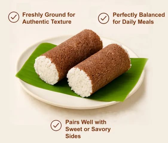 CHOLAN BROWN PUTTU FROZEN 400g