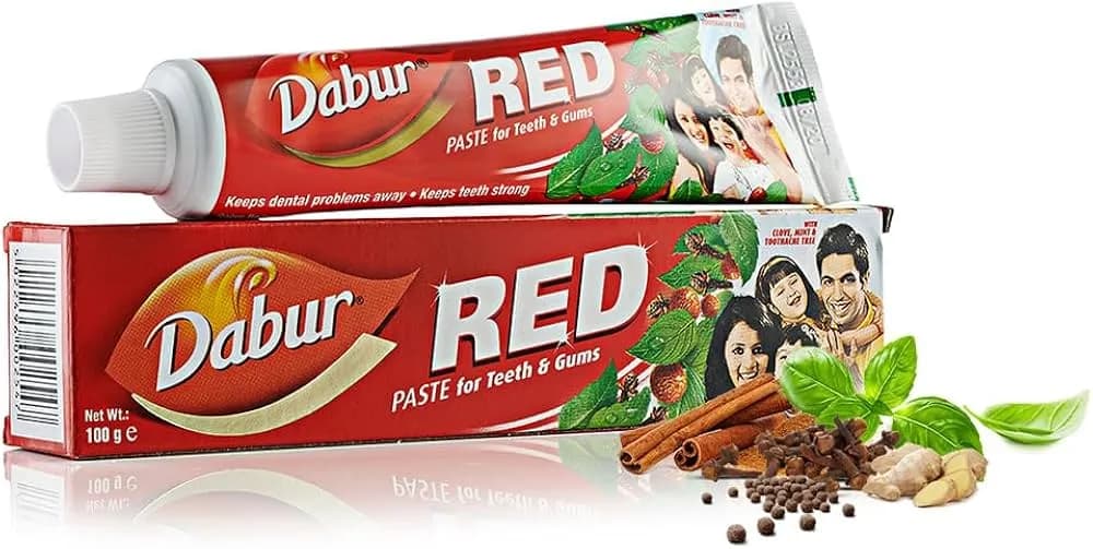 DABUR TOOTHPASTE HERBAL RED - 100g