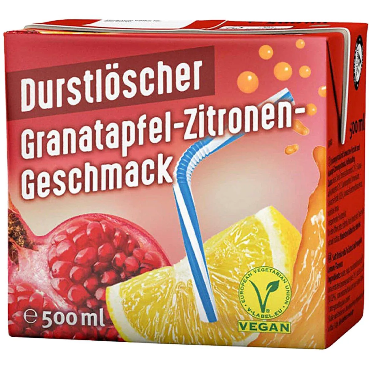 durstlocher granatapfel zitrone 500ml