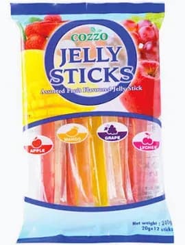 Gelee-Stäbchen Fruchtges. COZZO 240g