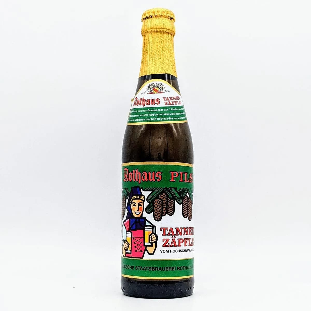 rothaus pils tannen zapfle 330ml