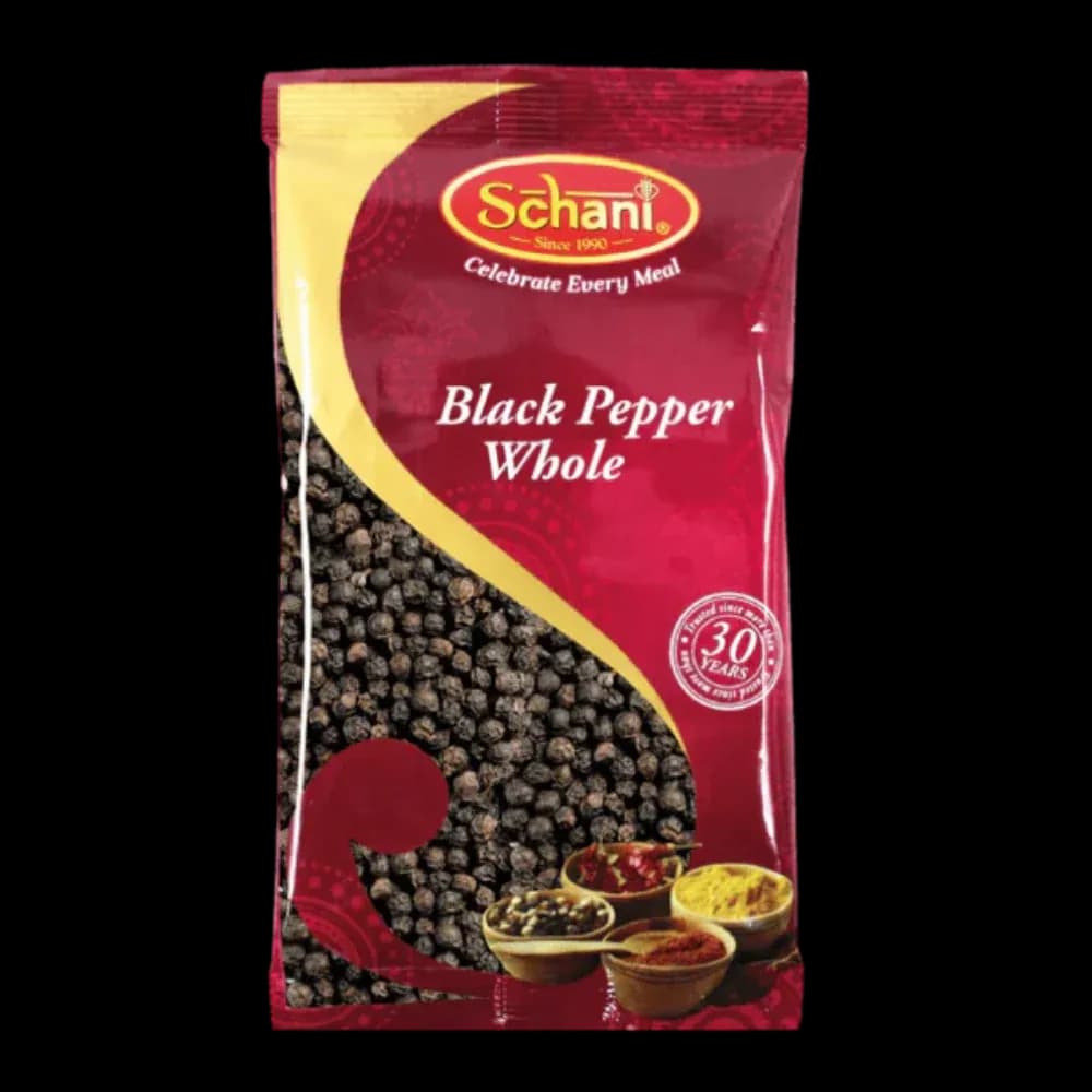 SCHANI BLACK PEPPER WHOLE 400g CTN.