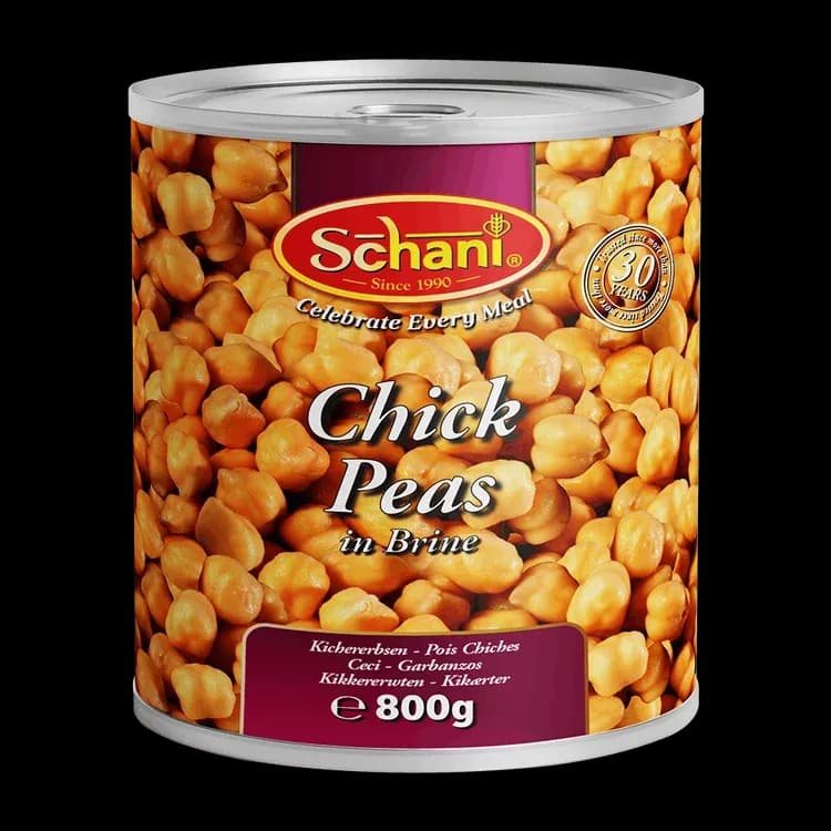 SCHANI CHICK PEAS BOILED 800g