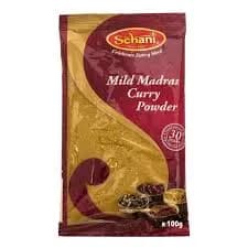 SCHANI CURRY POWDER MADRAS MILD 100g