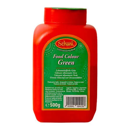 SCHANI FOOD COLOUR GREEN 500g
