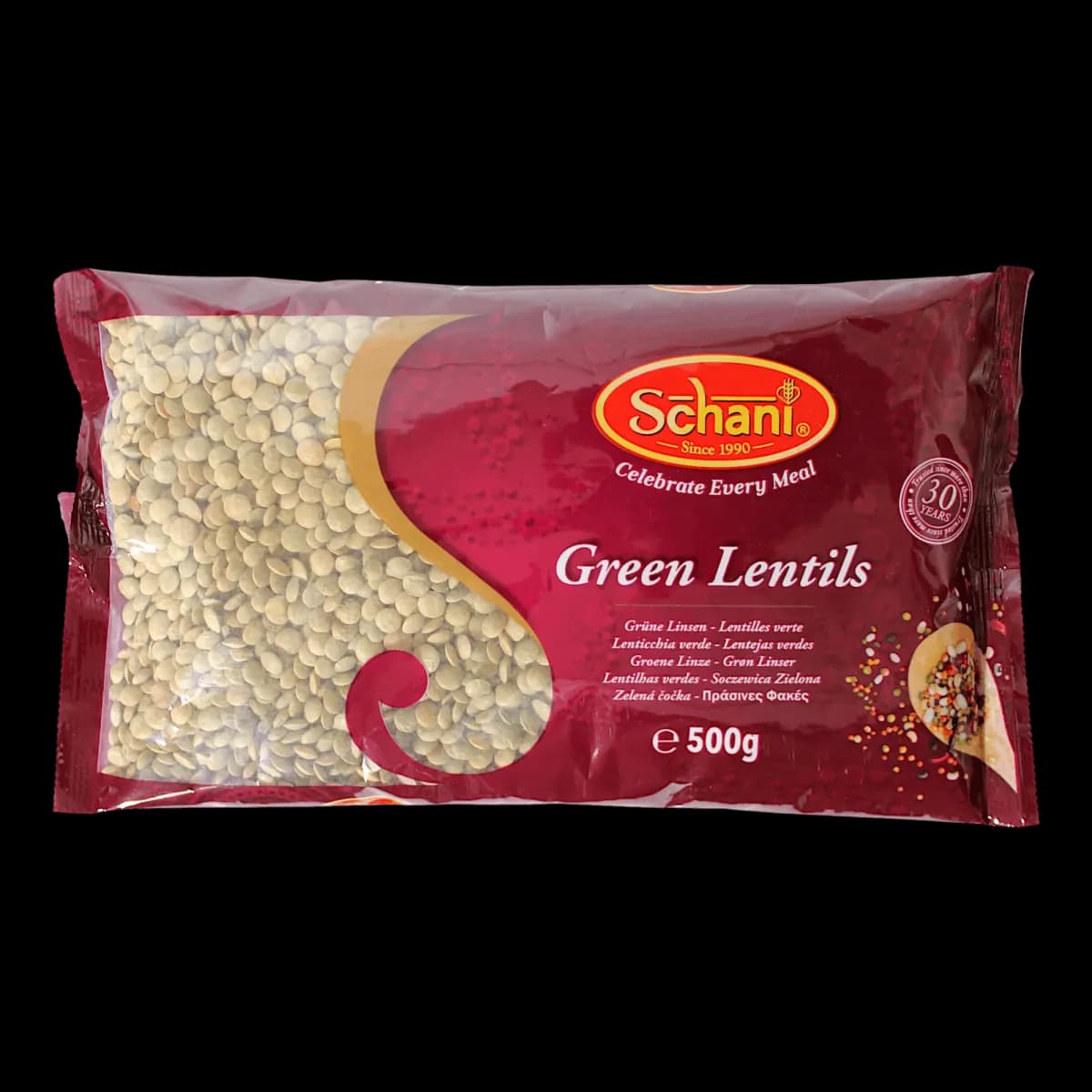SCHANI GREEN LENTILS 500g