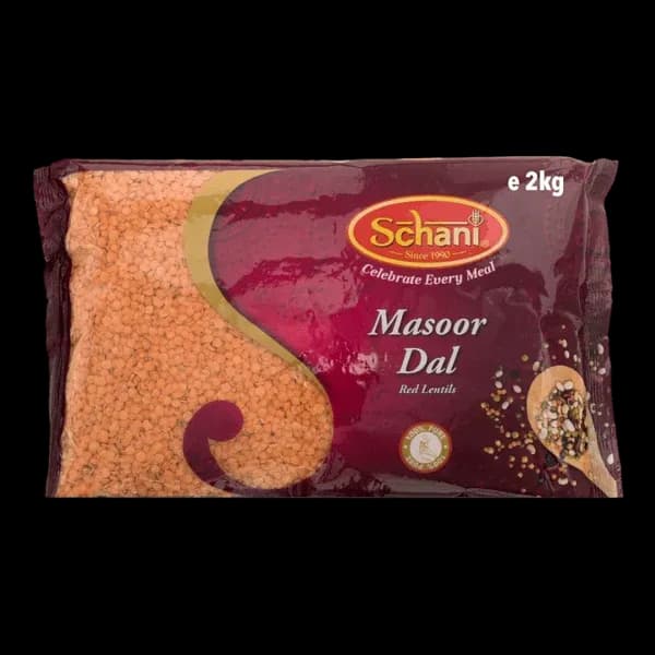 SCHANI RED LENTILS (MASOOR DAL) 2 kg