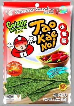 Seetangsnack scharf TAOKAENOI 32g