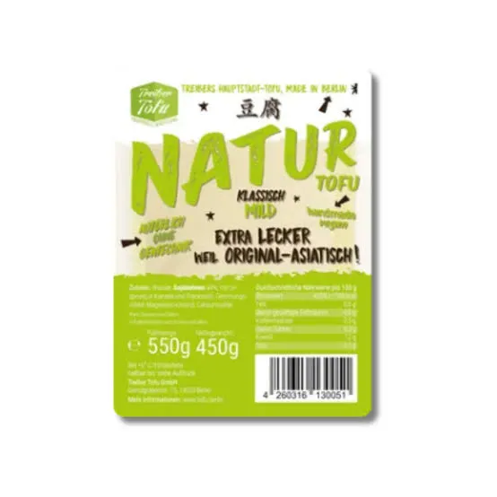 Treiber Tofu Naturel 450-550g