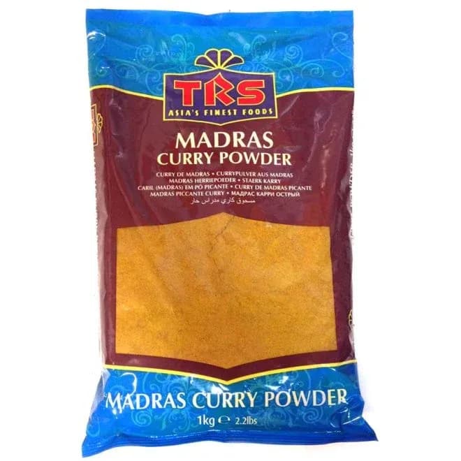 TRS CURRY POWDER MADRAS 1 kg CTN.