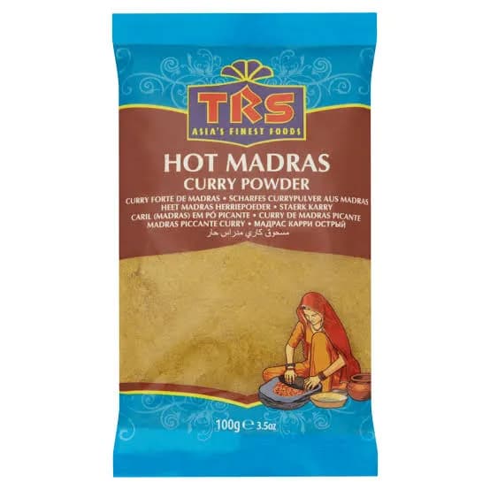 TRS CURRY POWDER MADRAS HOT 400g