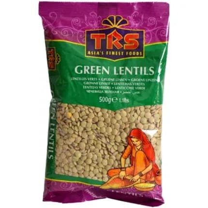 TRS GREEN LENTILS 500g