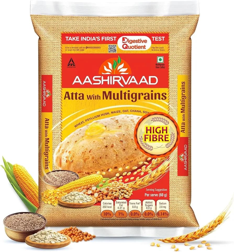AASHIRVAAD ATTA MULTIGRAIN 10 kg CTN.