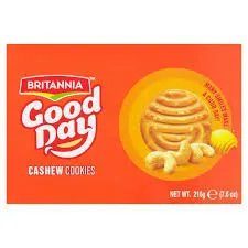 britania good day biscuits cashew cookie 175