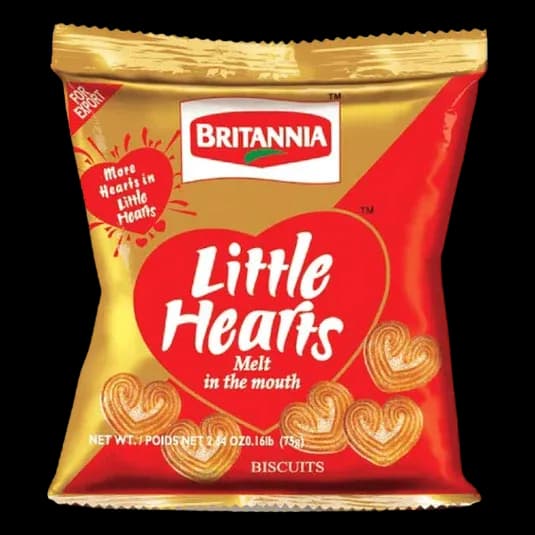BRITANIA LITTLE HEART 75G