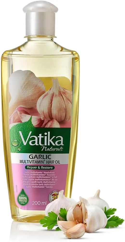 DABUR VAT HAIR OIL ENRICHED GARLIC - 200 ml