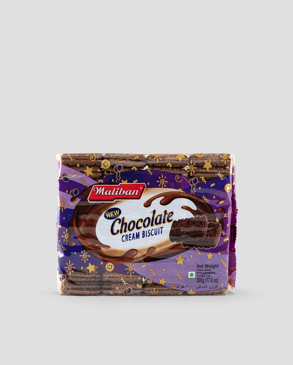 MALIBAN CHOCOLATE CREAM BISCUIT 500G