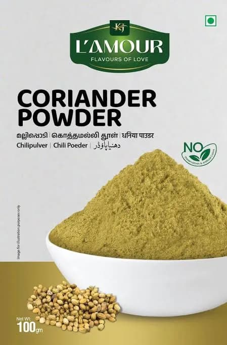 L'amour Corriander Powder 100g