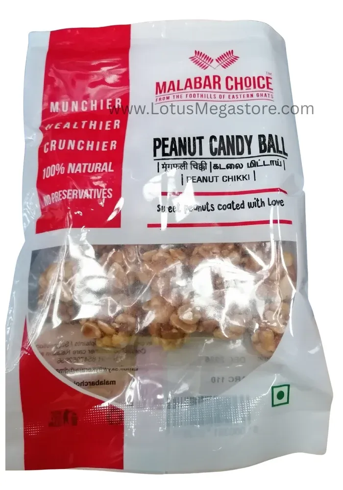 Malabar choice peanut candy ball 150g