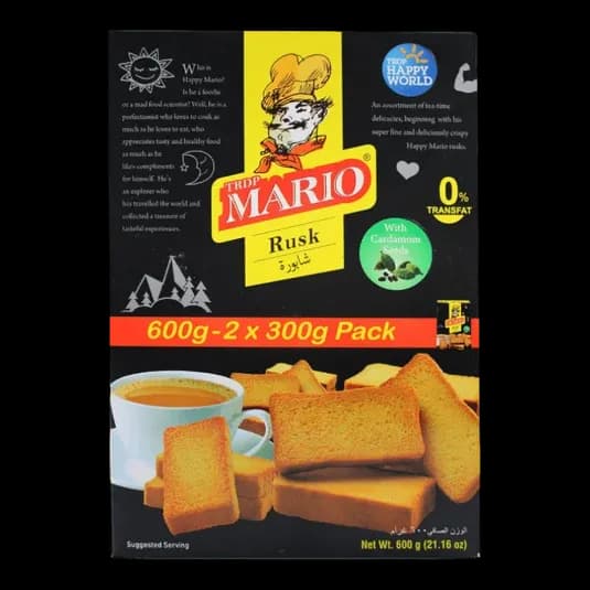 MARIO CARDAMOM RUSK 600G