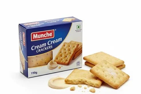 MUNCHEE BISCUITS SUPER CREAM CRAKERS - 190G
