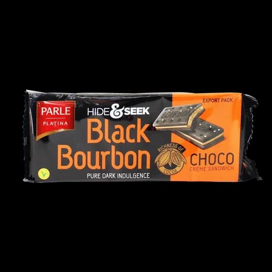 PARLE BISCUITS H&S BLK BOURBON CHOCOLATE 100G