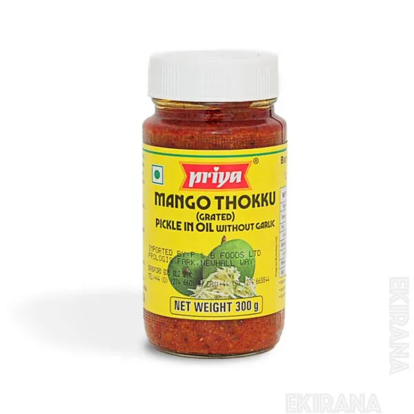 PRIYA PICKLE MANGO THOKKU GRATED - 300g