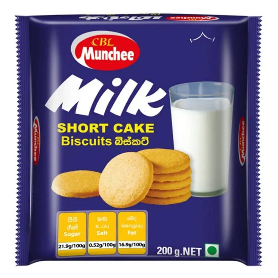MUNCHEE BISCUITS MILK SHORT CAKE - 200G