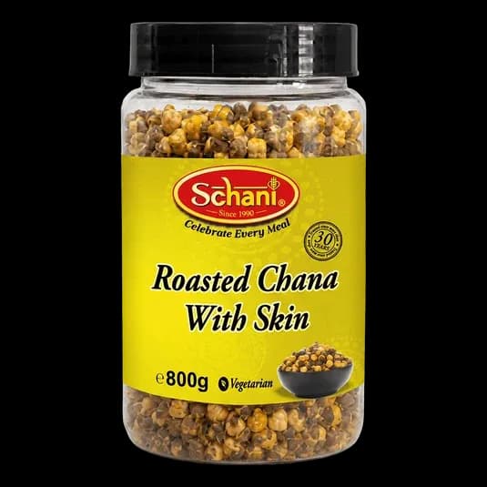 SCHANI ROASTED CHANA WITH SKIN 800G
