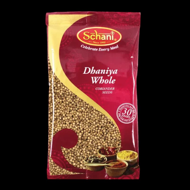 SCHANI CORIANDER WHOLE (DHANIYA WHOLE) 300g