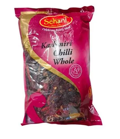 SCHANI KASHMIRI CHILLI WHOLE 300g CTN.