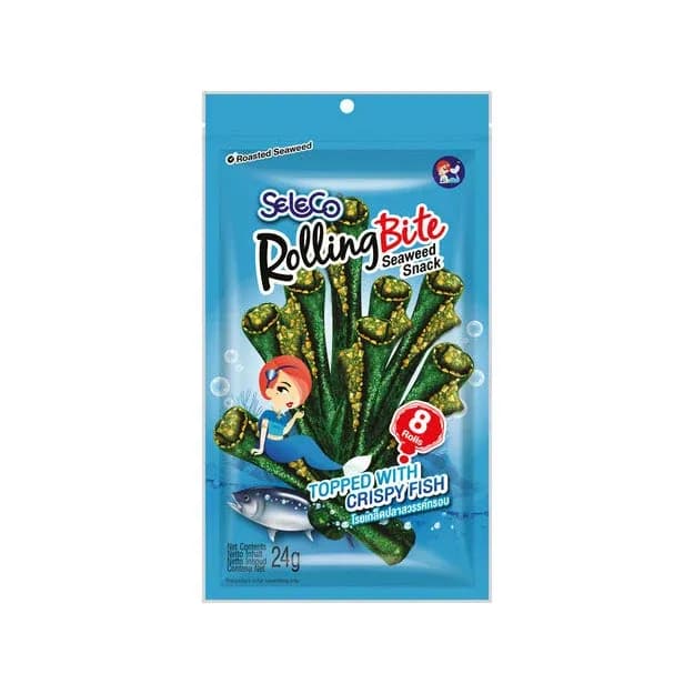 seleco rolling bite seaweed snack 24g