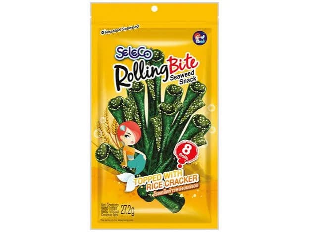 seleco rolling bite seaweed snack 27.2g