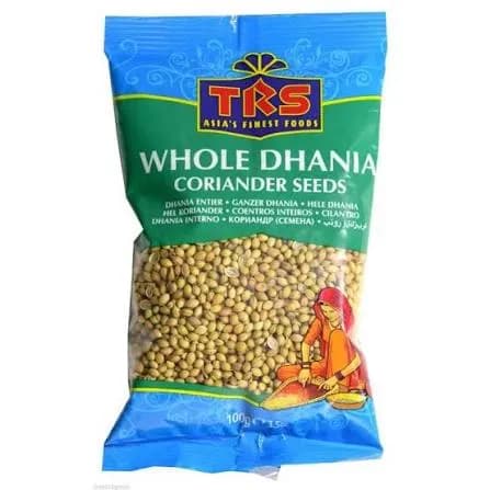 TRS CORIANDER WHOLE (DHANIYA WHOLE) 100g